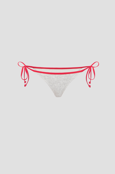 KAUAI BIKINI BOTTOM - HEATHER GREY