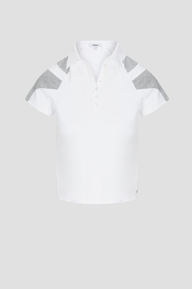 PAIGE POLO - WHITE