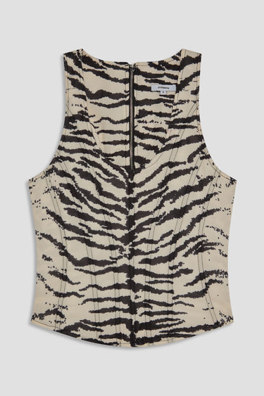 ANNIKA CORSET - TIGER PRINT