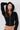 SADIE CORSET HOODIE - BLACK