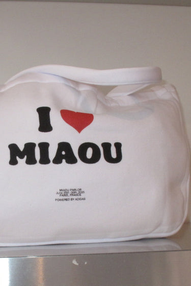 FLEECE TOTE - WHITE