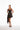 IMOGENE DRESS - CHOCOLATE