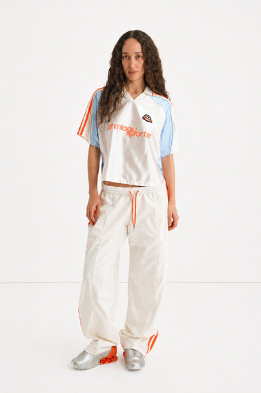ADIDAS TRACK PANT - WHITE