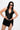 MARA CORSET - BLACK VEGAN LEATHER
